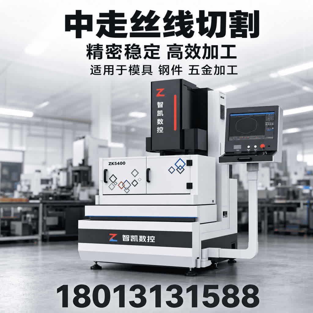 中走丝机床加工精度能达到多少？0.005mm与0.02mm的差距有多大，3组数据说清楚