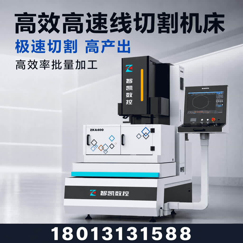 中走丝第四轴加工能做什么？旋转零件切割的3种典型应用