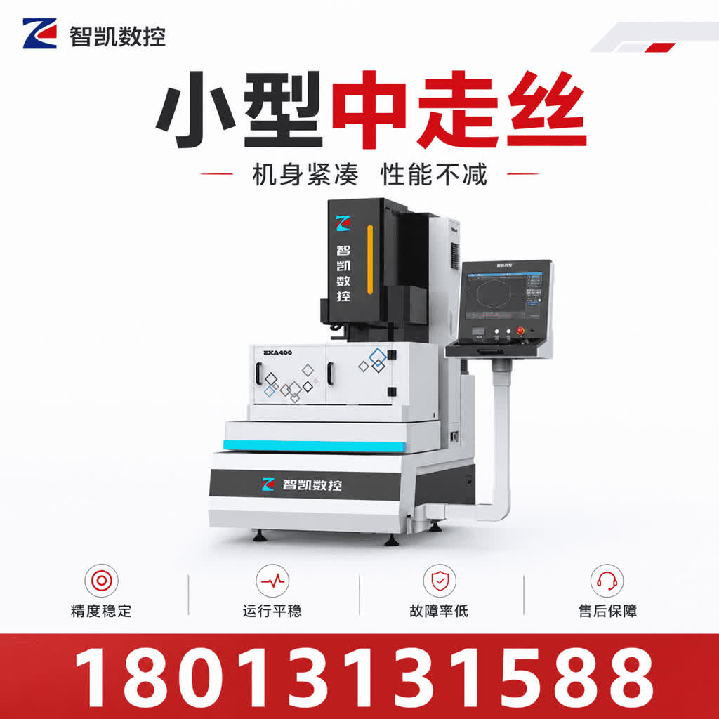 同样是中走丝效率差40%？100mm厚工件实测，差距就在这5个环节